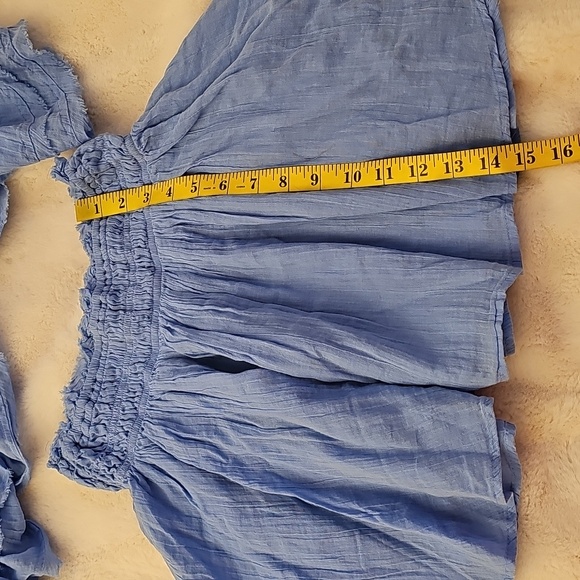 New Free People Free-Est Layla Set In Cornflower Blue Size XS - Picture 8 of 14